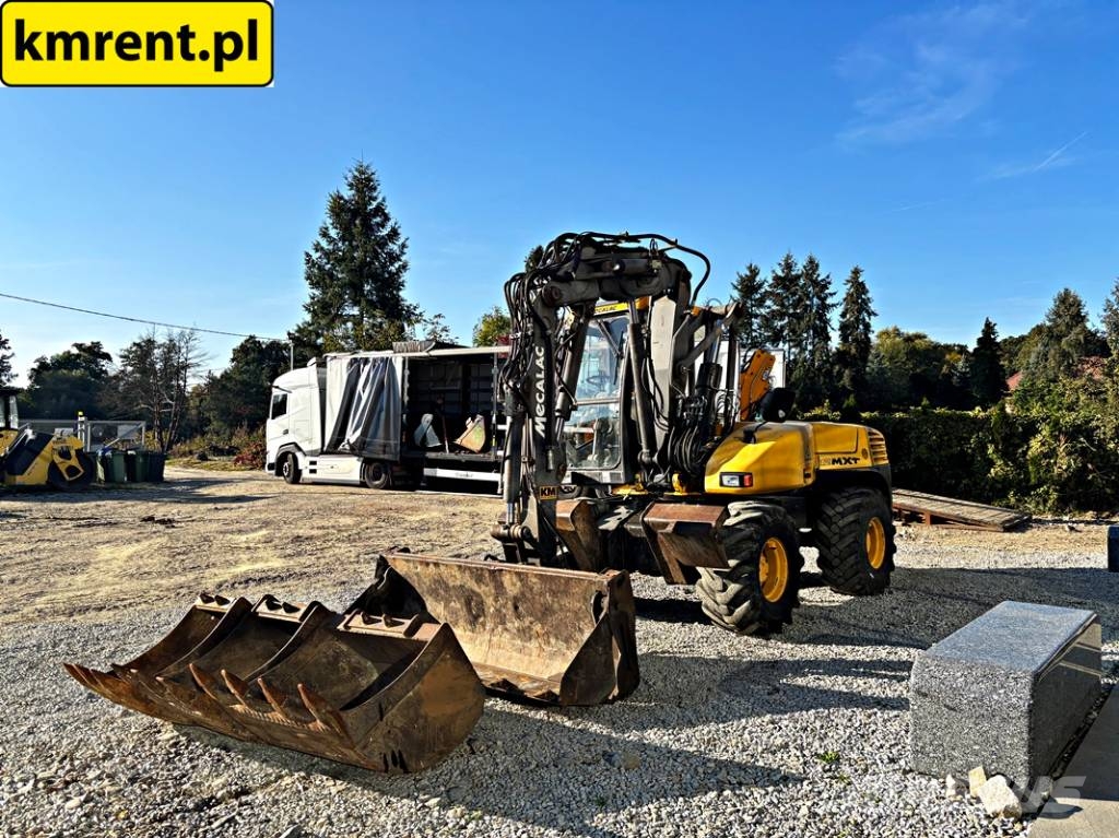Mecalac 12 MXT KOPARKO-ŁADOWARKA 2008R. لوادر ذات جرافات عكسية