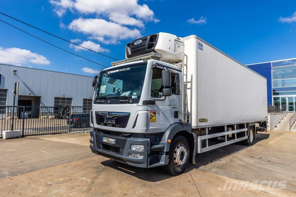 MAN TGM 18.290 BL+CHEREAU+CARRIER SUPRA 1150 MT Temperature controlled trucks