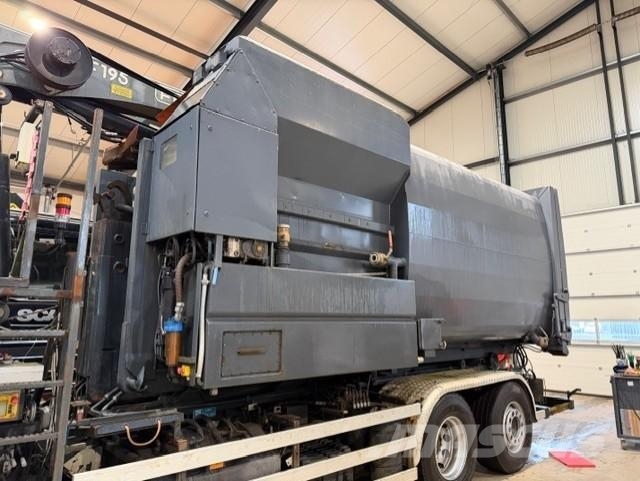 AJK wascontainer voor ondergrondse containers te wasse Contenedores especiales