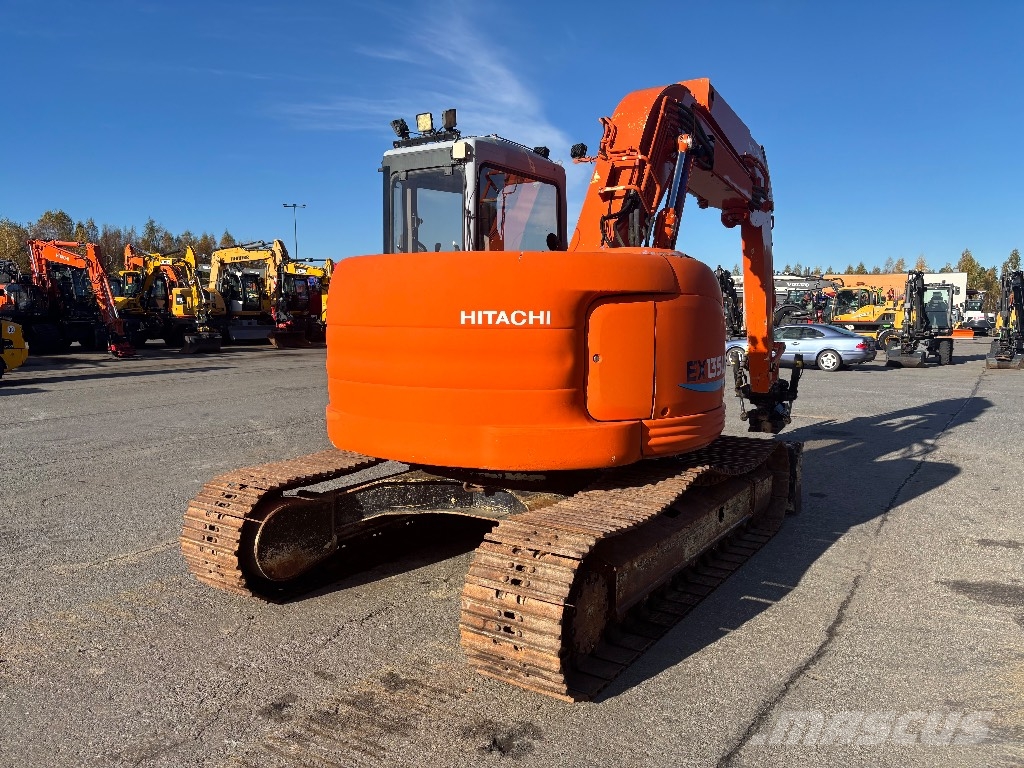 Hitachi EX 135 UR / Kallistaja, Tee Se Itse, Ei CE! Lánctalpas kotrók