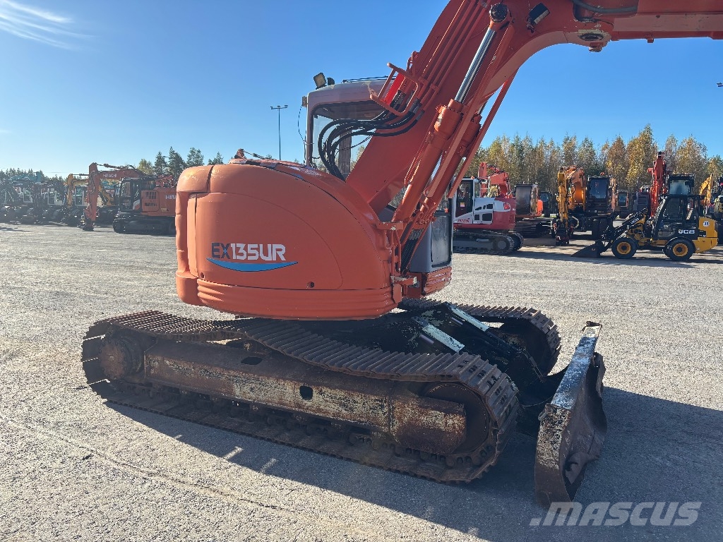 Hitachi EX 135 UR / Kallistaja, Tee Se Itse, Ei CE! Lánctalpas kotrók