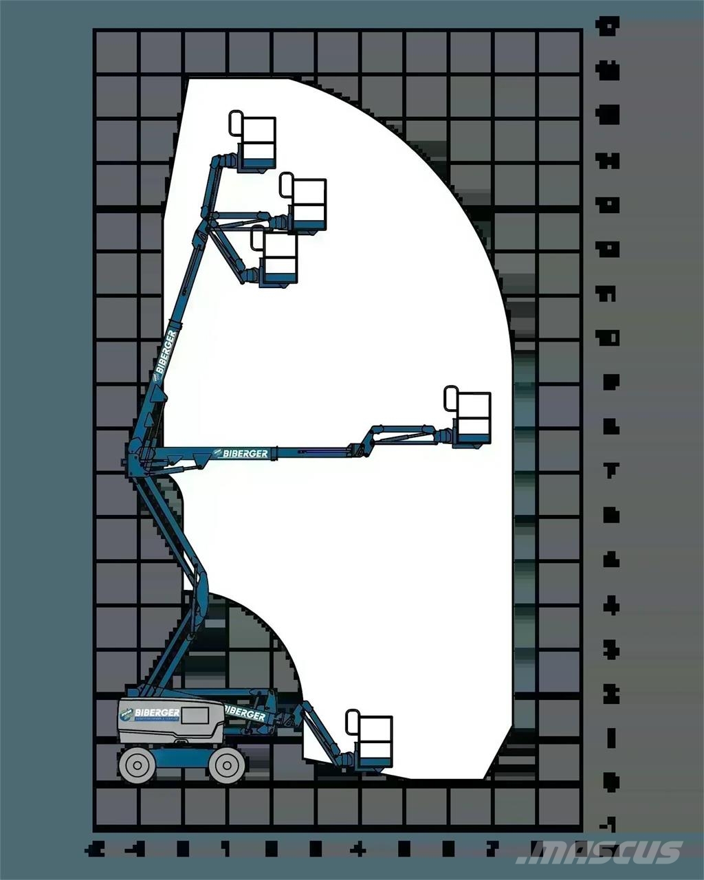 Genie Z45 XC رافعات سلة مفصلية