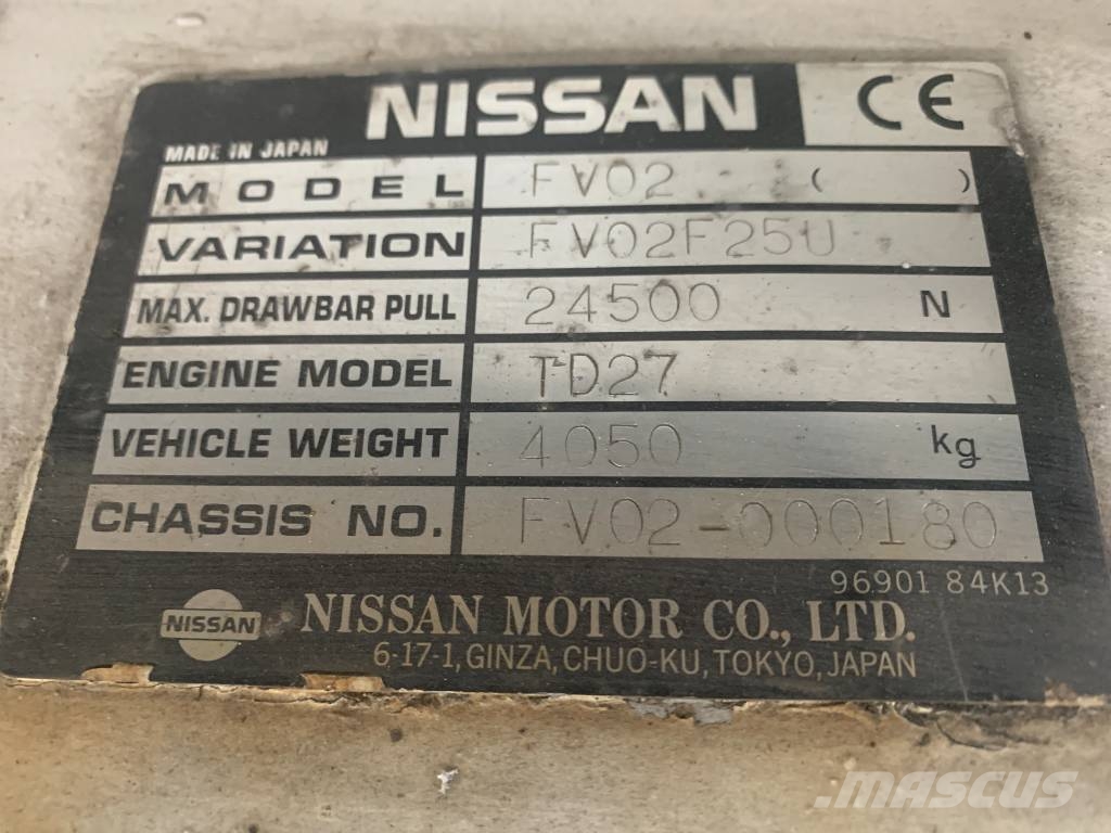 Nissan ET02A20U V-2212 EO Airport equipment