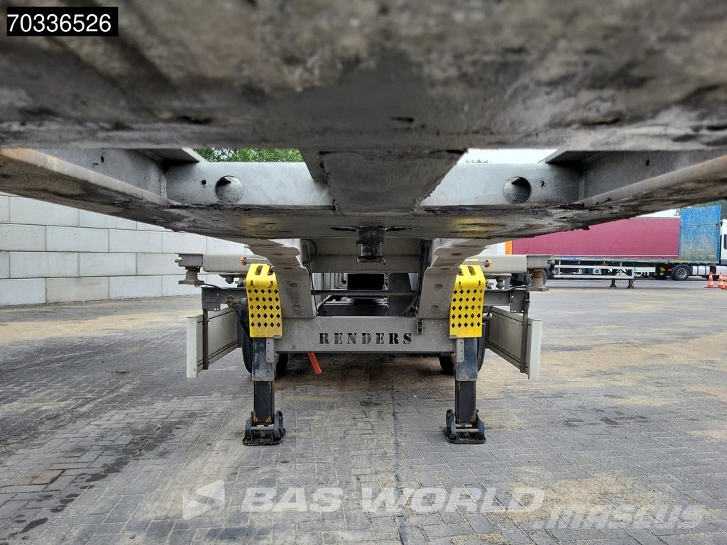 REISTREYLER F APK 12-26 Lift Axle 2x20ft 40ft 45ft Konteinertreileri