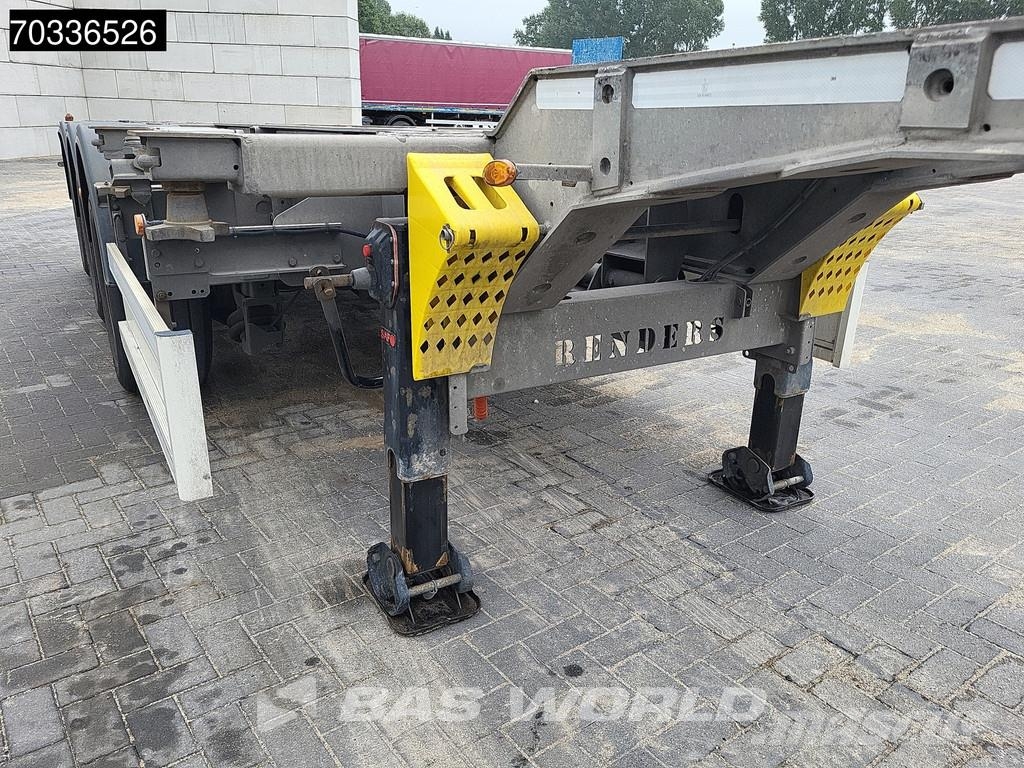 REISTREYLER F APK 12-26 Lift Axle 2x20ft 40ft 45ft Konteinertreileri