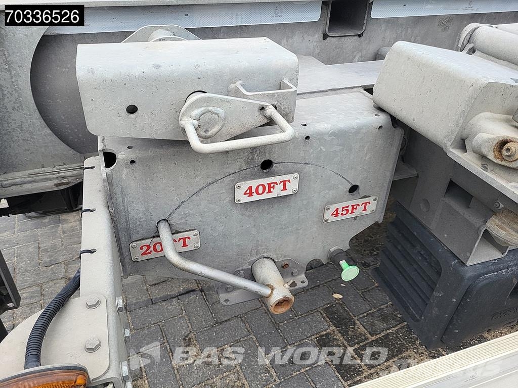 REISTREYLER F APK 12-26 Lift Axle 2x20ft 40ft 45ft Konteinertreileri