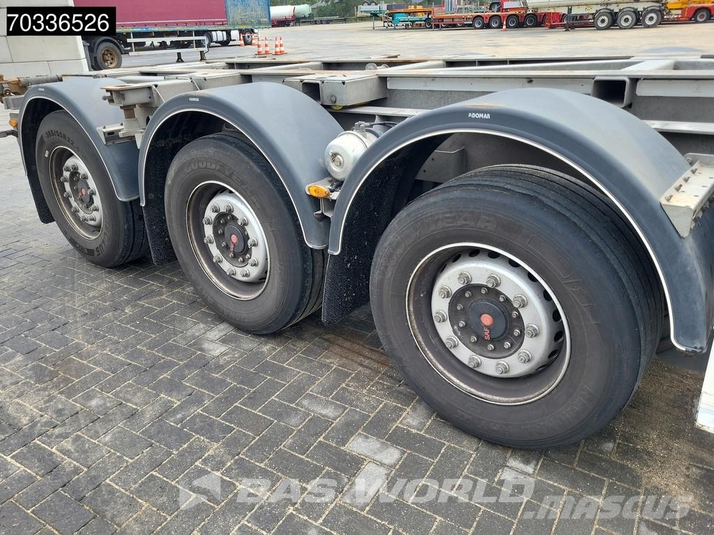 REISTREYLER F APK 12-26 Lift Axle 2x20ft 40ft 45ft Containerframe semi-trailers