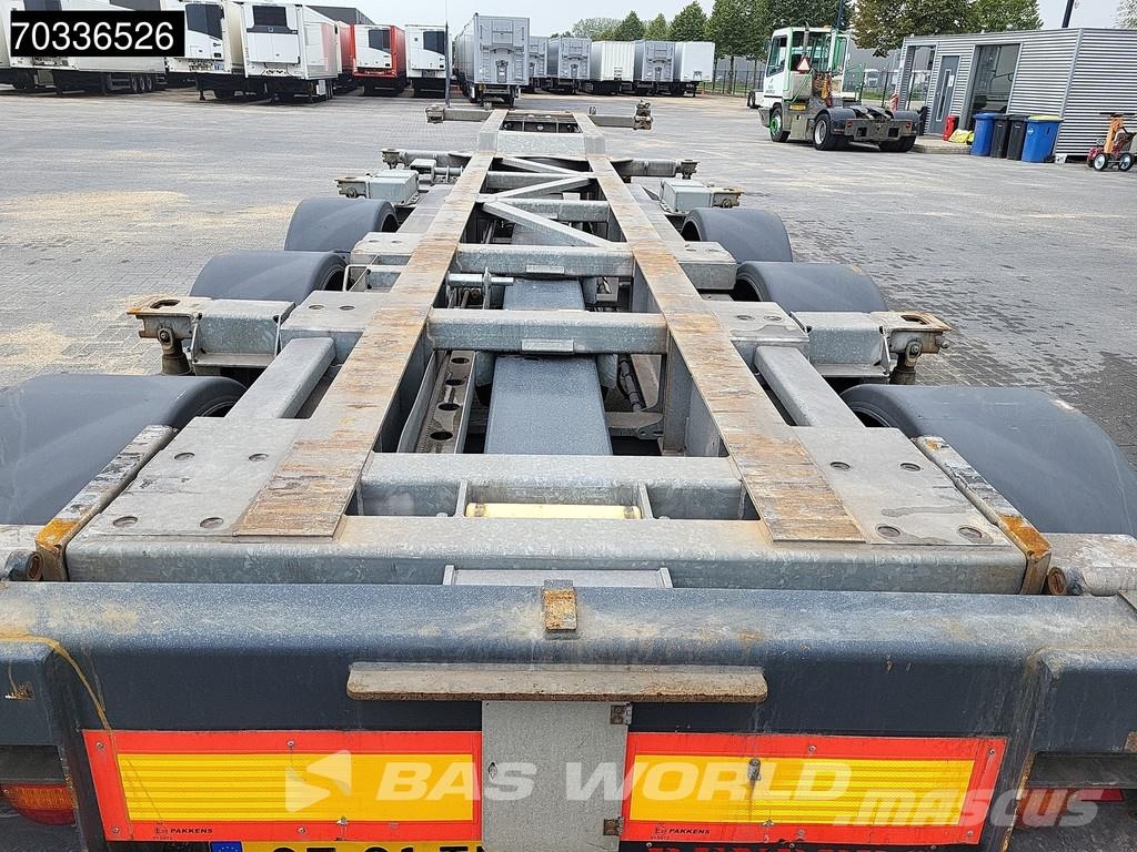 REISTREYLER F APK 12-26 Lift Axle 2x20ft 40ft 45ft Konteinertreileri
