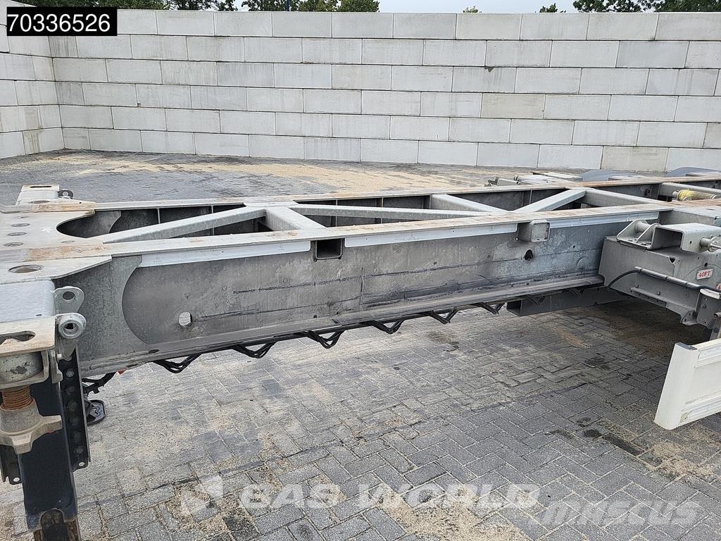 REISTREYLER F APK 12-26 Lift Axle 2x20ft 40ft 45ft Konteinertreileri