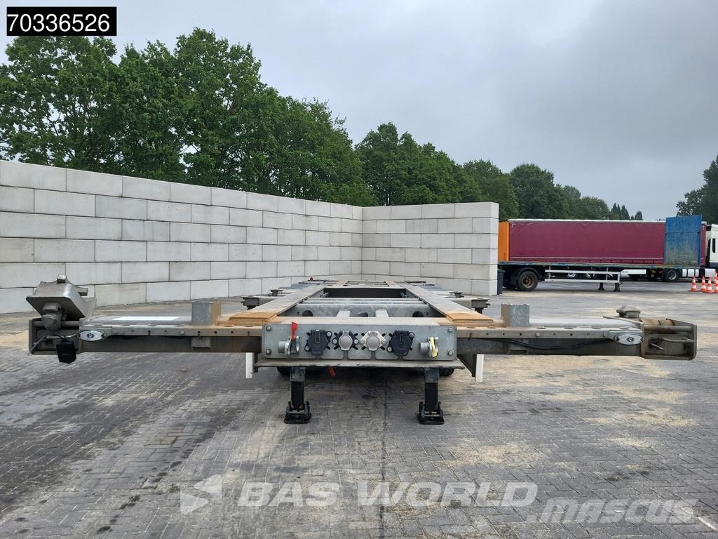 REISTREYLER F APK 12-26 Lift Axle 2x20ft 40ft 45ft Konteinertreileri