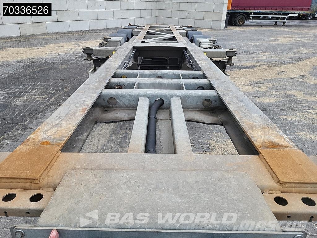 REISTREYLER F APK 12-26 Lift Axle 2x20ft 40ft 45ft Konteinertreileri