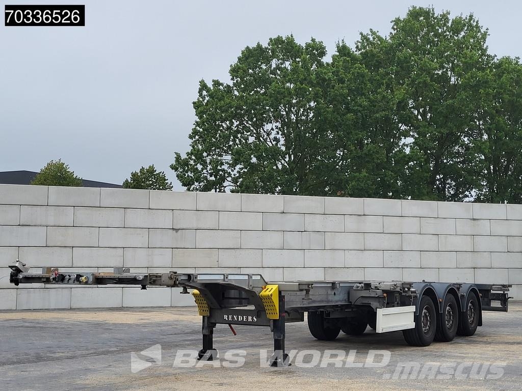 REISTREYLER F APK 12-26 Lift Axle 2x20ft 40ft 45ft Konteinertreileri