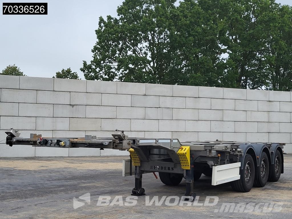 REISTREYLER F APK 12-26 Lift Axle 2x20ft 40ft 45ft Konteinertreileri