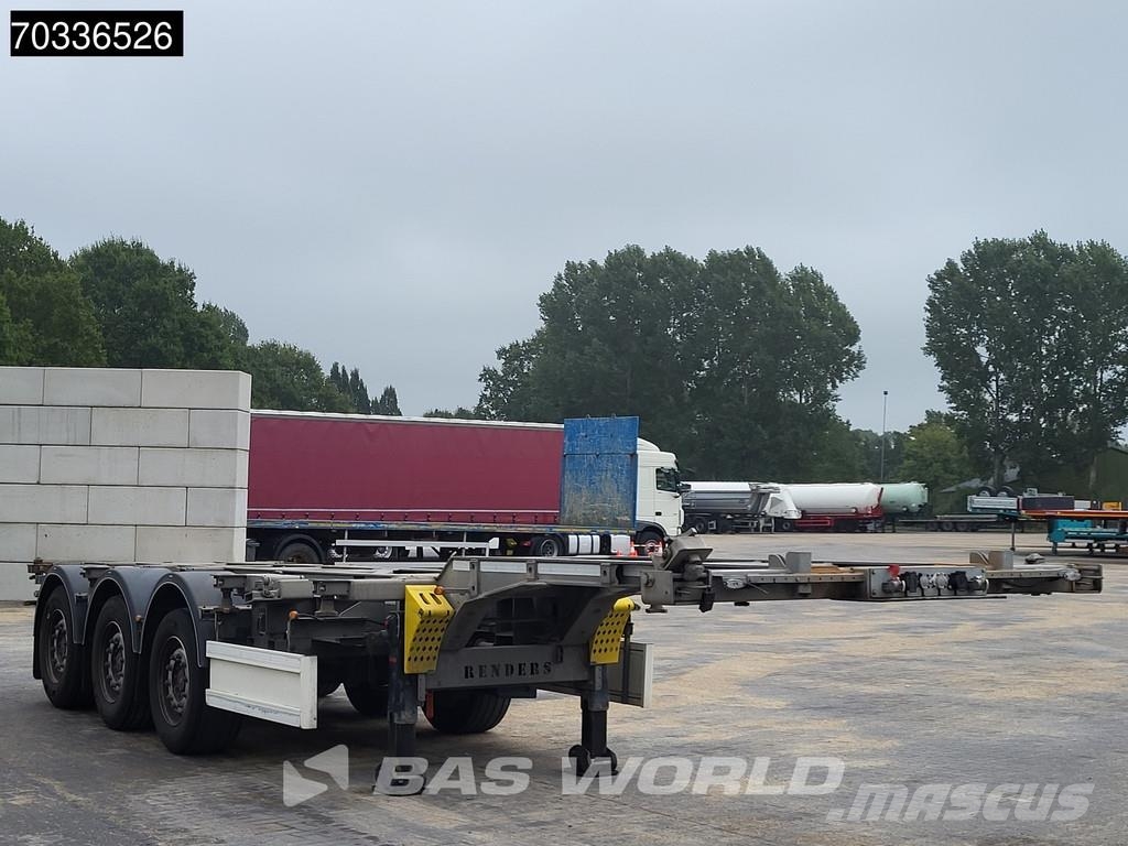 REISTREYLER F APK 12-26 Lift Axle 2x20ft 40ft 45ft Containerframe semi-trailers