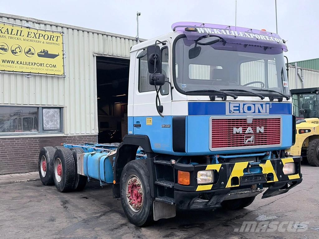 MAN 26 .332 Chassis Cabine 6x4 Manual Gearbox Big Axle Trækkere