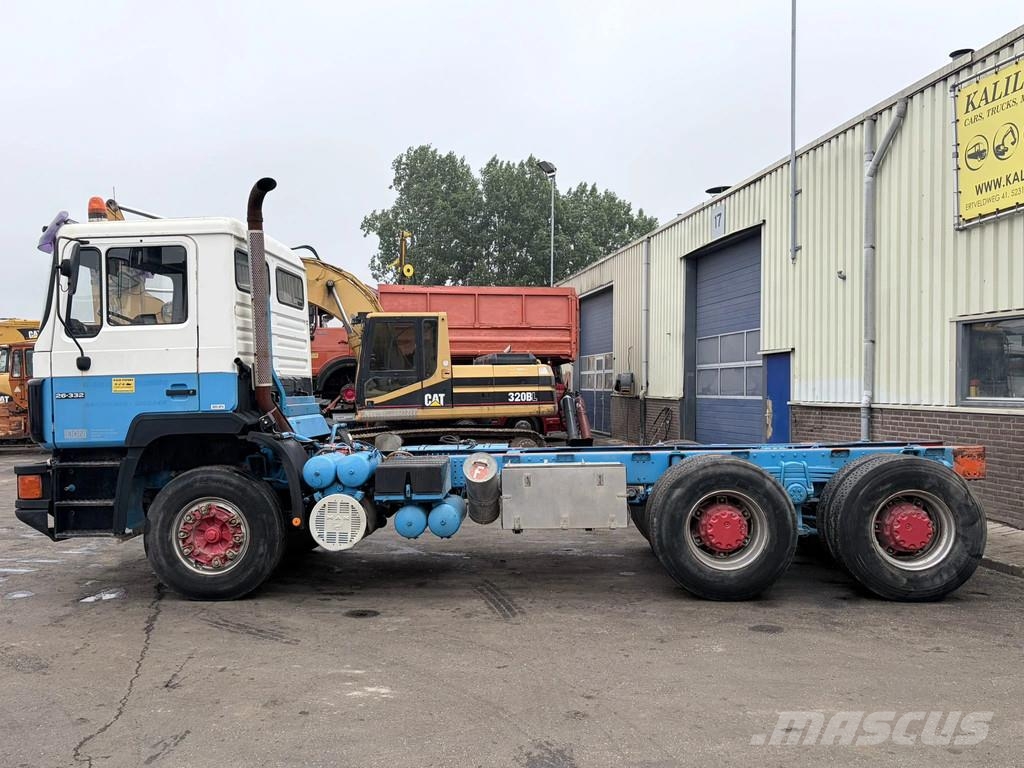 MAN 26 .332 Chassis Cabine 6x4 Manual Gearbox Big Axle Trækkere