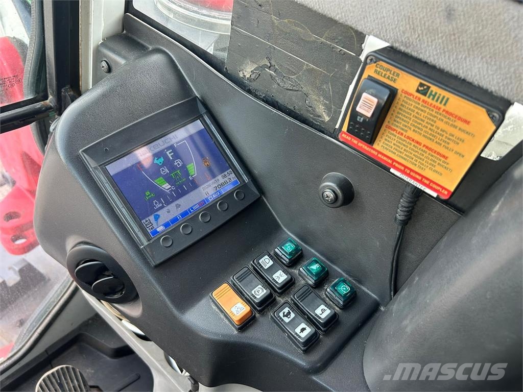 Takeuchi TB295W PYÖRITTÄJÄLLÄ Excavadoras de ruedas