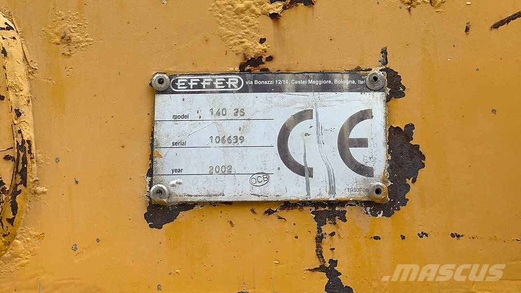 MAN 18.313 4x2 tipper - EFFER 1140 2S crane Camiones bañeras basculantes o volquetes