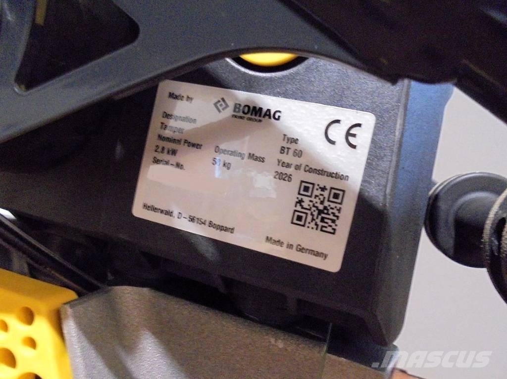 Bomag BT 60 Vibro plošče