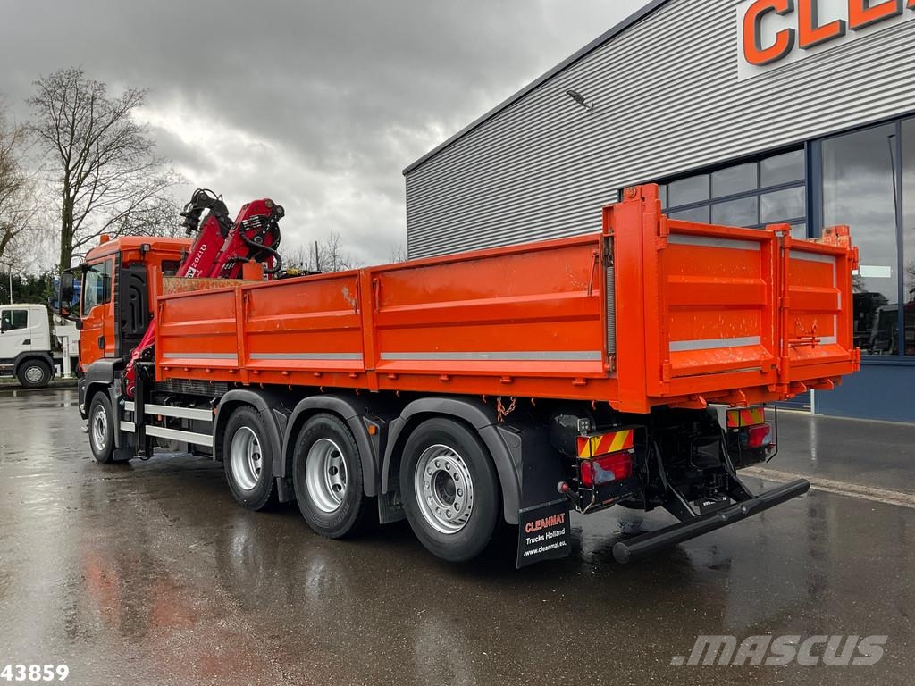 MAN TGS 35.400 8x4 Euro 6 Palfinger 17 Tonmeter Z-kraa Sklápěče