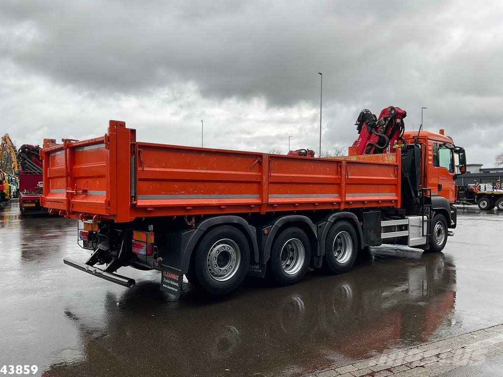 MAN TGS 35.400 8x4 Euro 6 Palfinger 17 Tonmeter Z-kraa Sklápěče