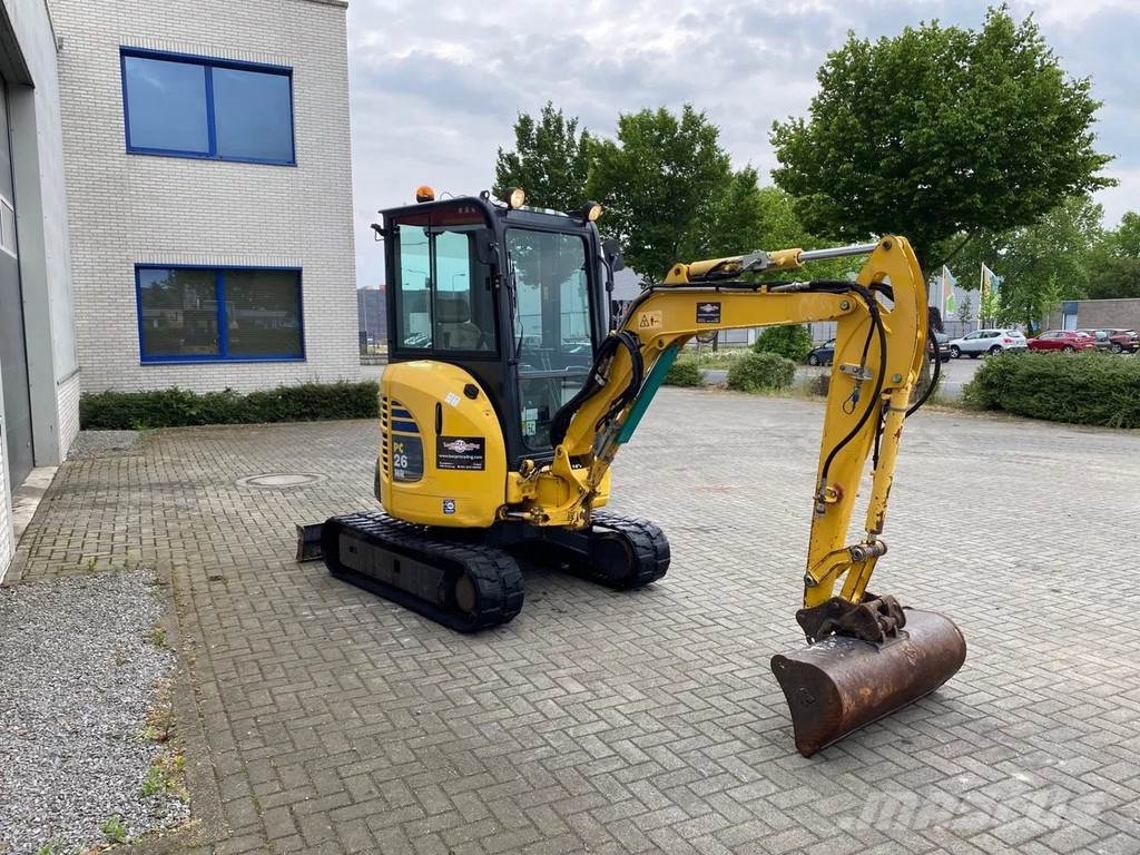 Komatsu PC26MR-3 Miniexcavadoras