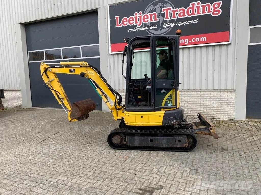 Komatsu PC26MR-3 Miniexcavadoras