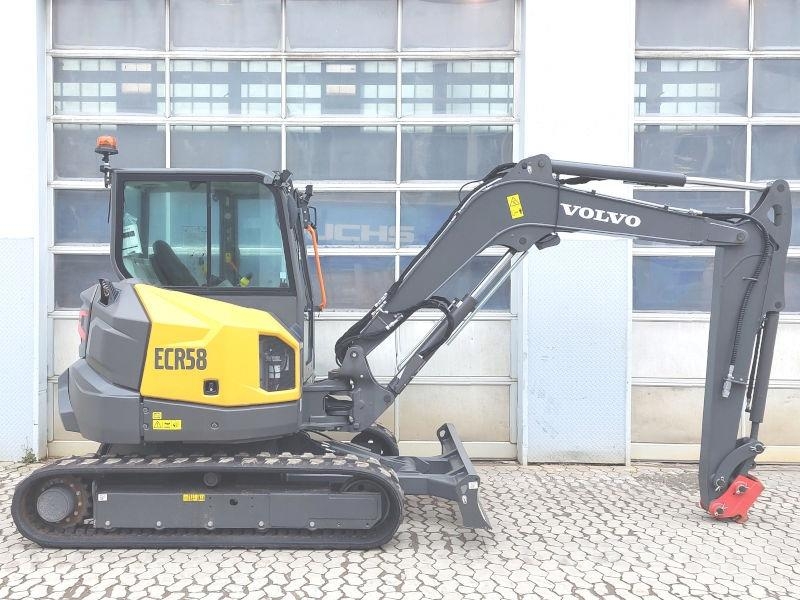 Volvo ECR58F AJAMATON / UUSI Minigraafmachines < 7t