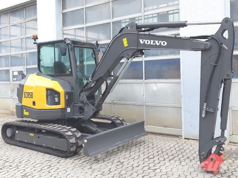 Volvo ECR58F AJAMATON / UUSI Minigraafmachines < 7t