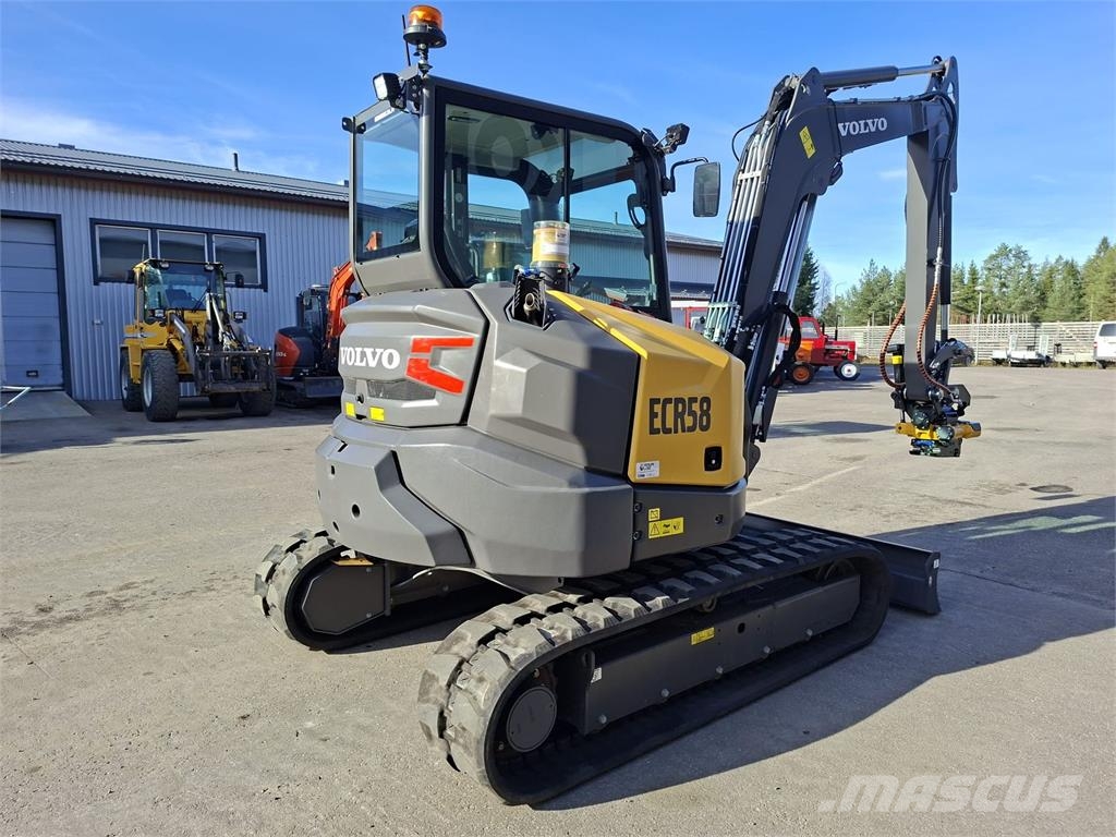 Volvo ECR58F -UUSI, VARUSTELTU- Miniekskavaatorid < 7 t