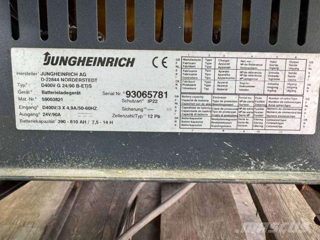 Jungheinrich CHARGER 24V 90A شواحن