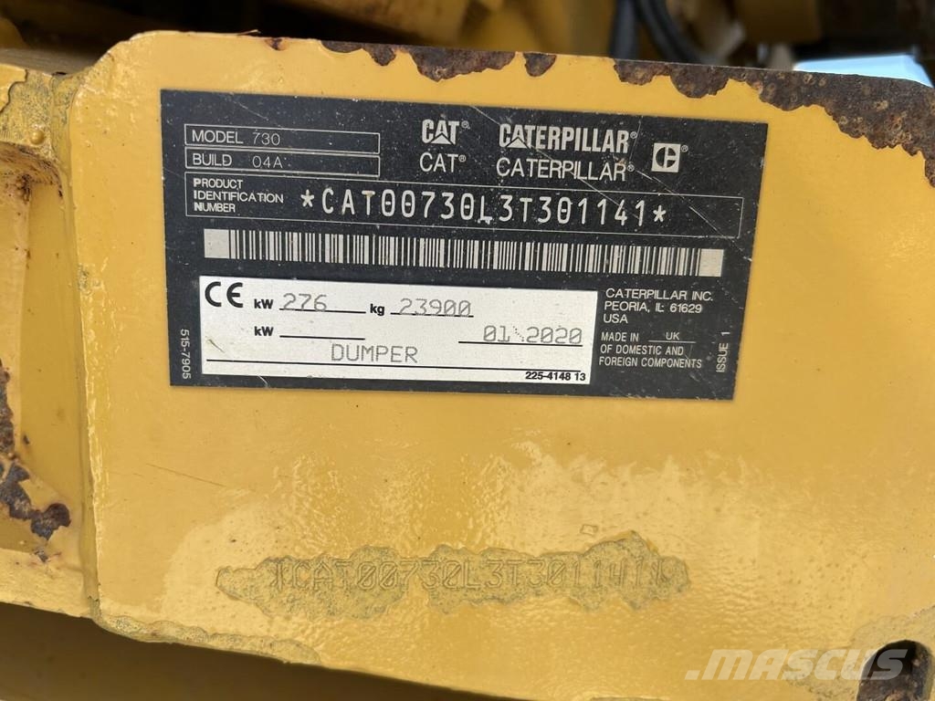 CAT 730-04 Άκαμπτα Dumper με ανατρεπόμενο κάδο