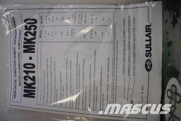 Sullair Fabriksny Sullair MK210 hammare 5995:- +moms Hydraulhammare