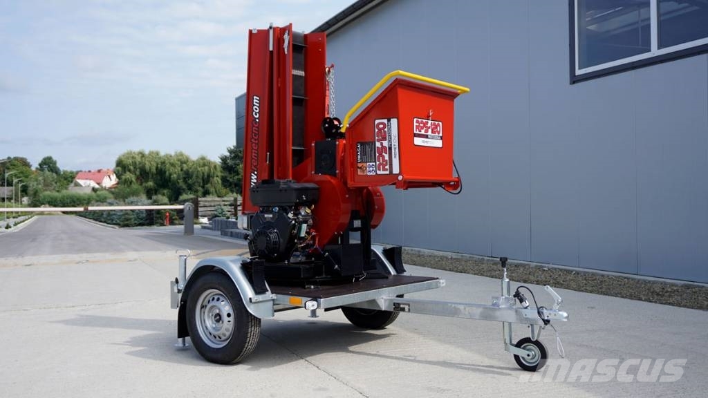 REMET wood chipper RPS-120 23HP PETRO Koksnes šķeldotāji