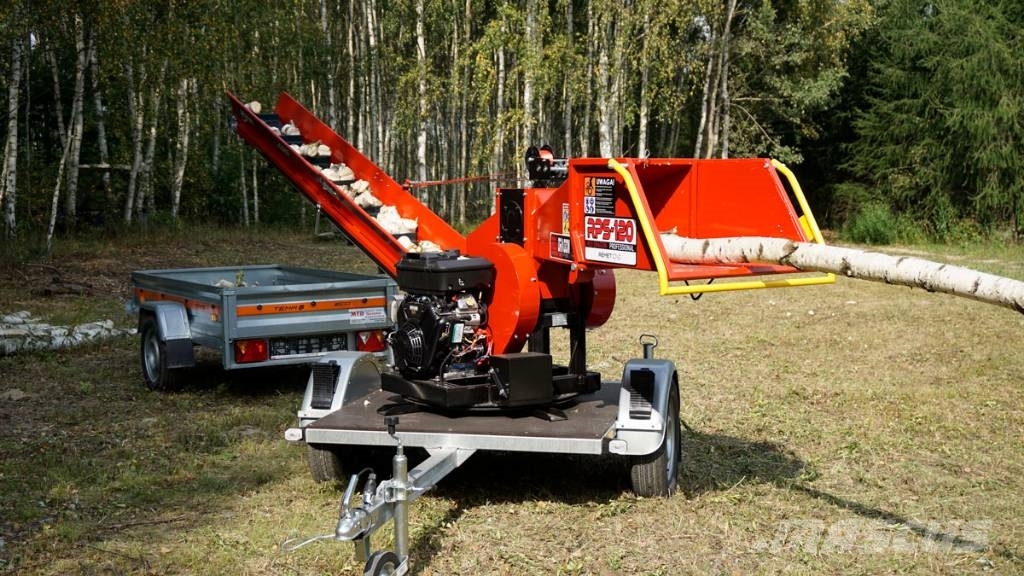 REMET wood chipper RPS-120 23HP PETRO Koksnes šķeldotāji