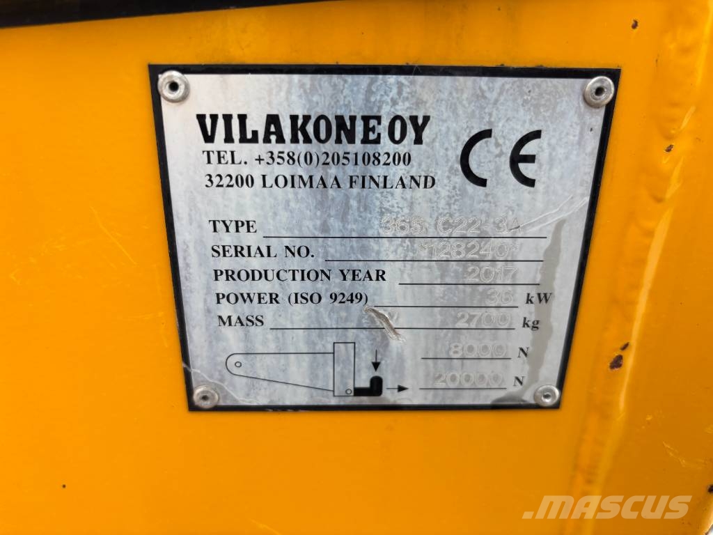 Wille 365 Kompakttraktorid