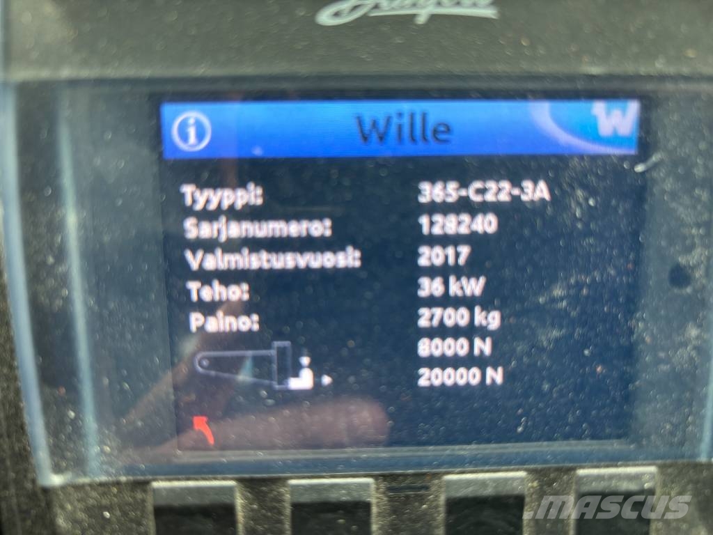 Wille 365 Kompakttraktorid