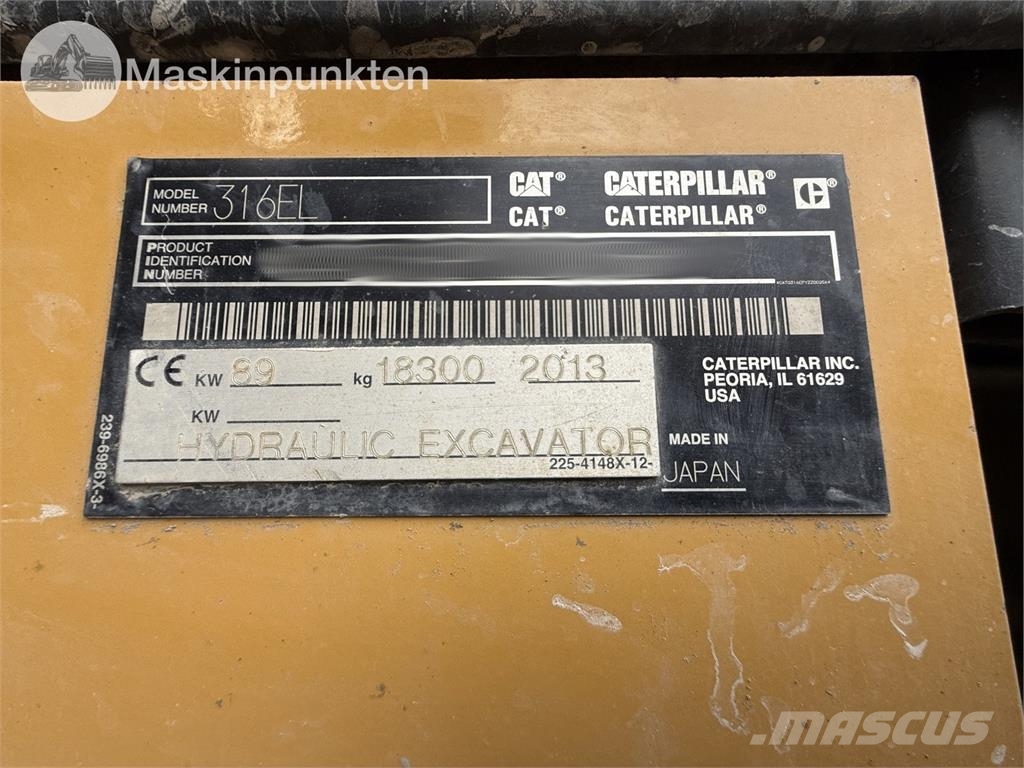 CAT 316EL Raupenbagger