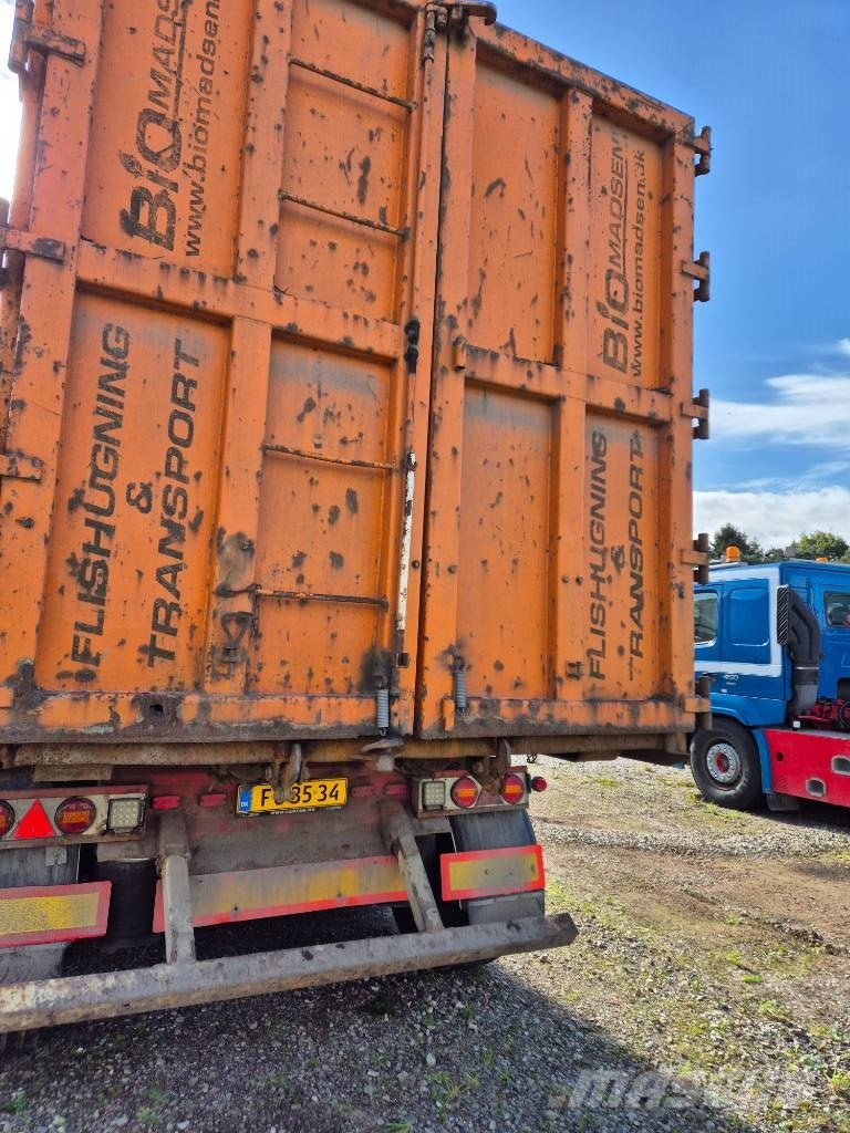 AMT 3 akslet 71m3 stål tipper // steel tipper // synet Semi Reboques Basculantes