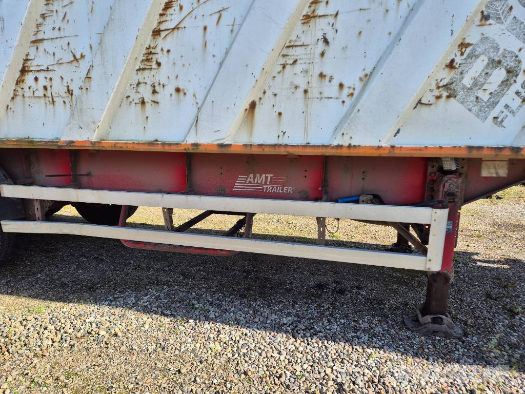 AMT 3 akslet 71m3 stål tipper // steel tipper // synet Semi Reboques Basculantes