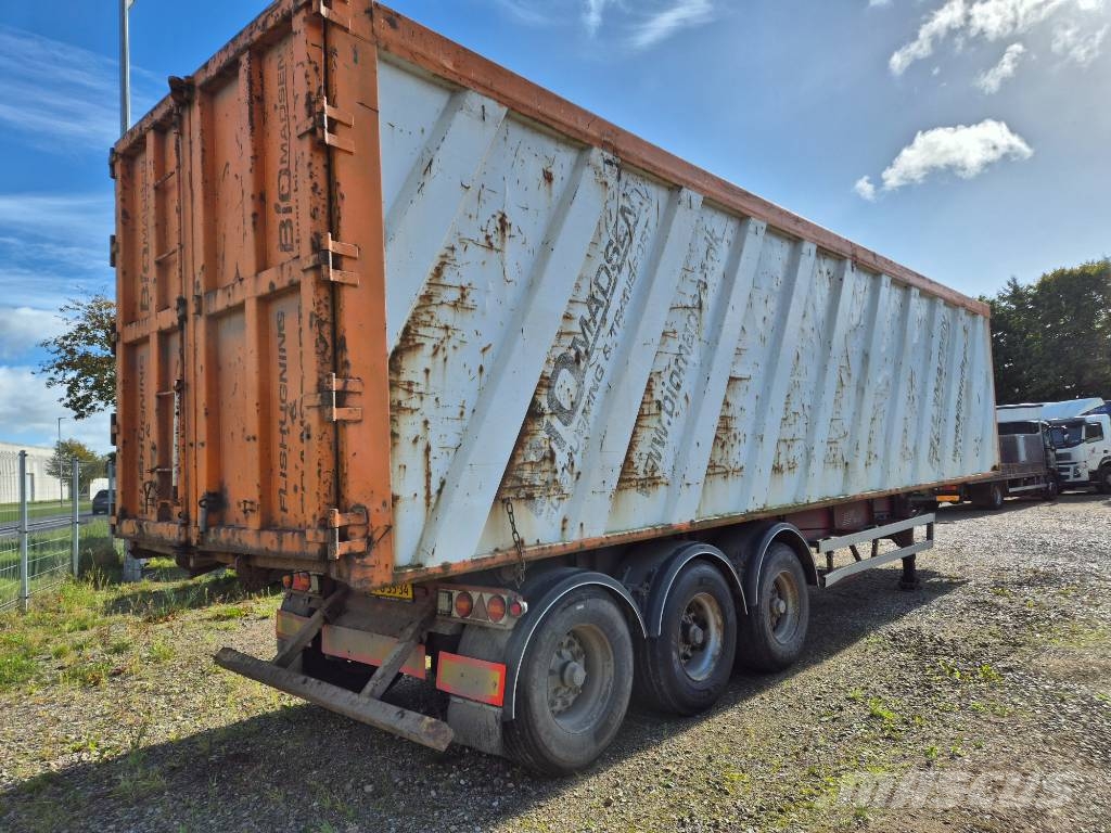 AMT 3 akslet 71m3 stål tipper // steel tipper // synet Semi Reboques Basculantes