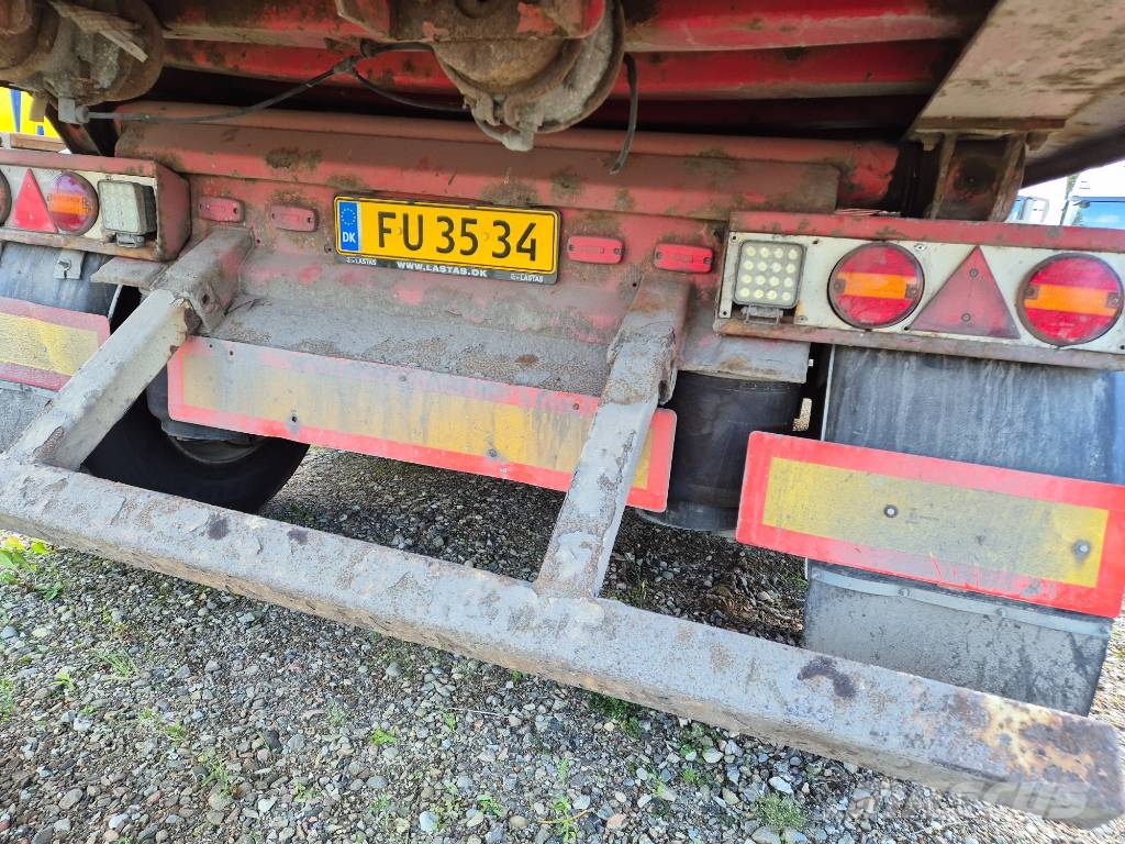 AMT 3 akslet 71m3 stål tipper // steel tipper // synet Semi Reboques Basculantes