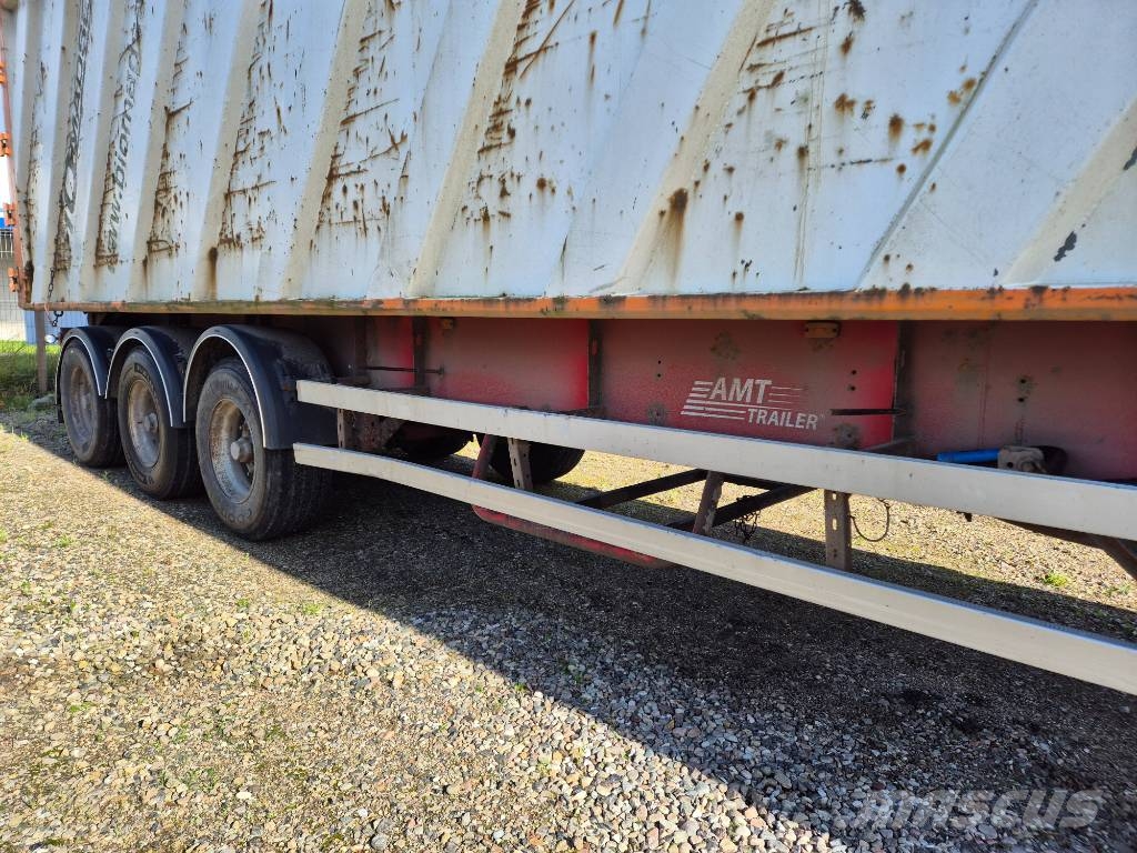 AMT 3 akslet 71m3 stål tipper // steel tipper // synet Semi Reboques Basculantes