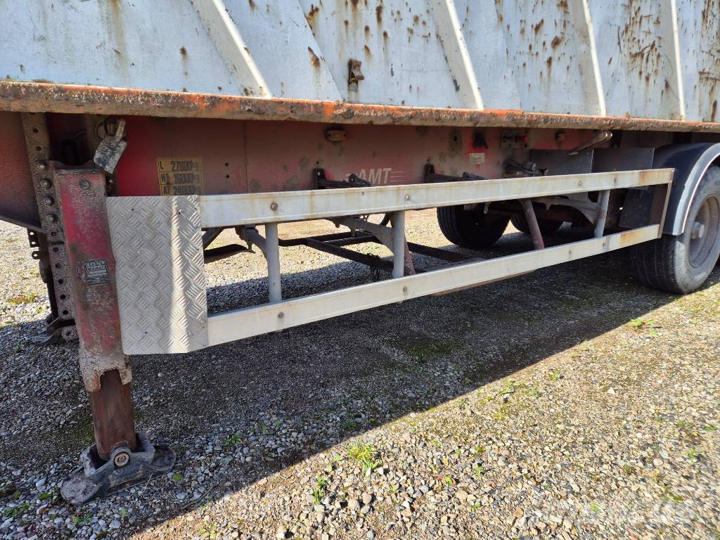 AMT 3 akslet 71m3 stål tipper // steel tipper // synet Semi Reboques Basculantes