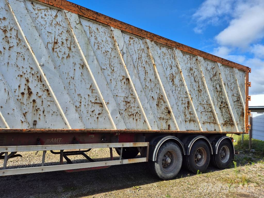 AMT 3 akslet 71m3 stål tipper // steel tipper // synet Semi Reboques Basculantes