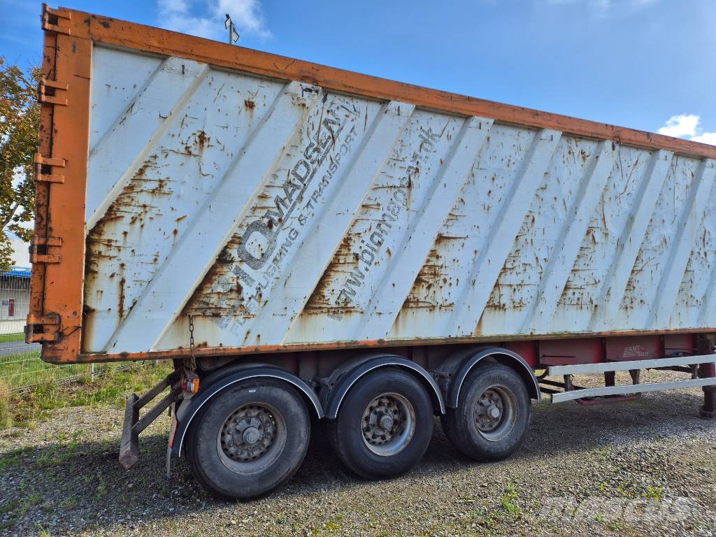 AMT 3 akslet 71m3 stål tipper // steel tipper // synet Semi Reboques Basculantes