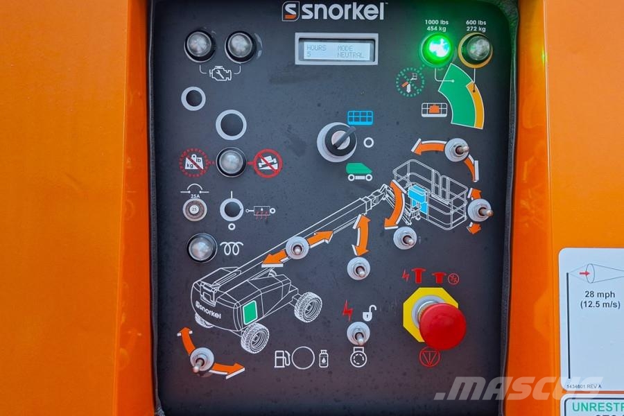 Snorkel 460SJ Valid Inspection, *Guarantee! CE, Diesel, 4x 直臂高空工作平台