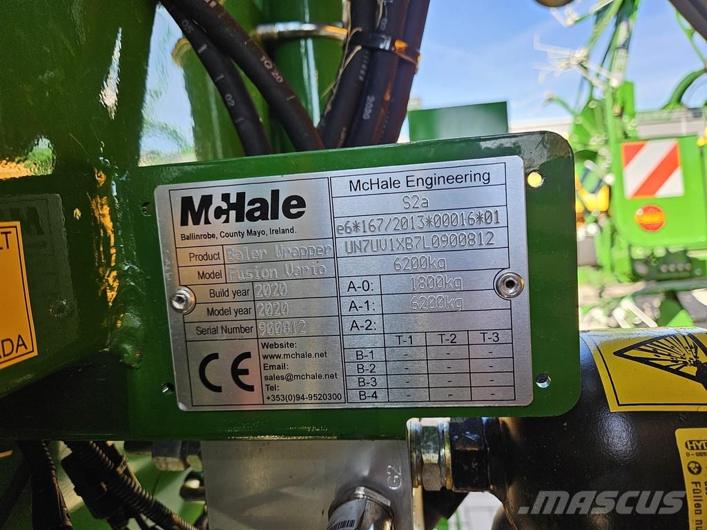 McHale FUSION VARIO Fusion Vario Žacie rezačky