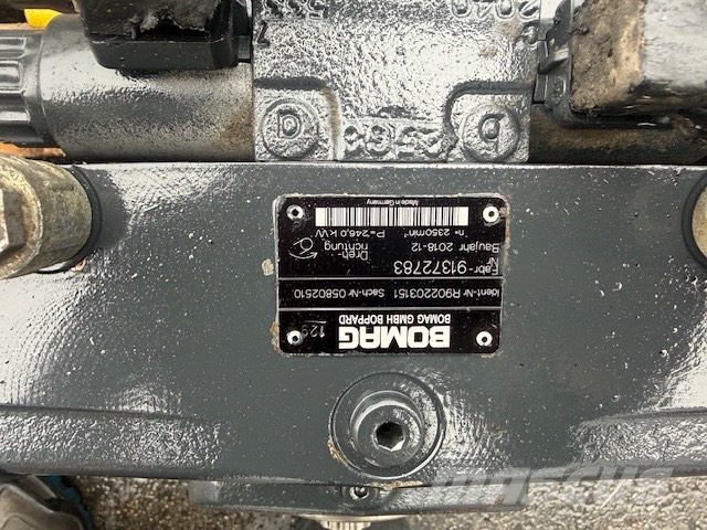 Bomag BC 572 RB USED HYDRAULIC PARTS Afvalpersen