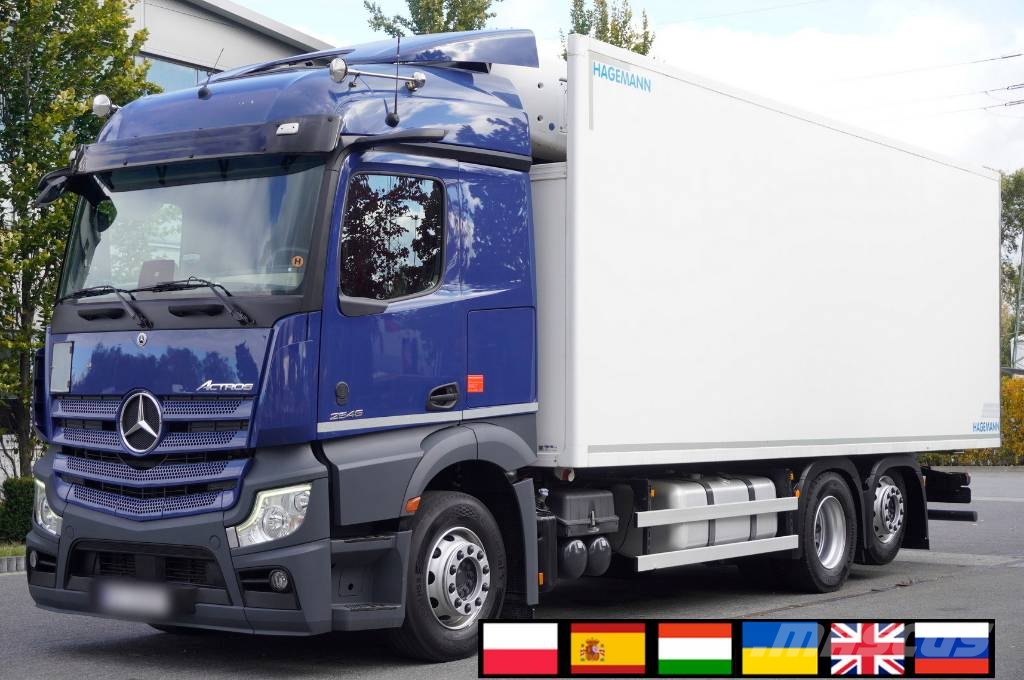 Mercedes-Benz Actros 2546 MP5 / Hagemann 18 EPAL refrigerator Chłodnie samochodowe
